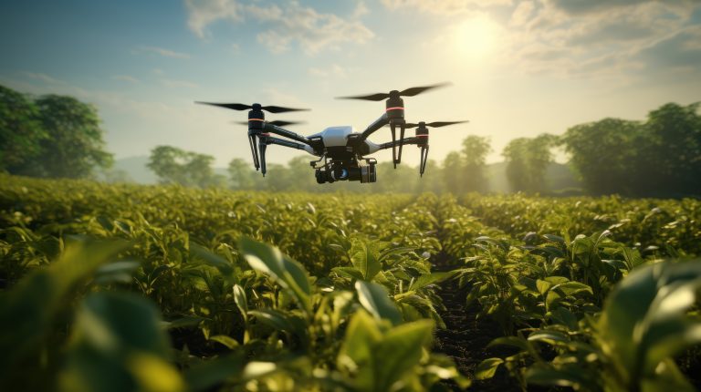 Drone-based fertilizer application – Precision agriculture with GIS